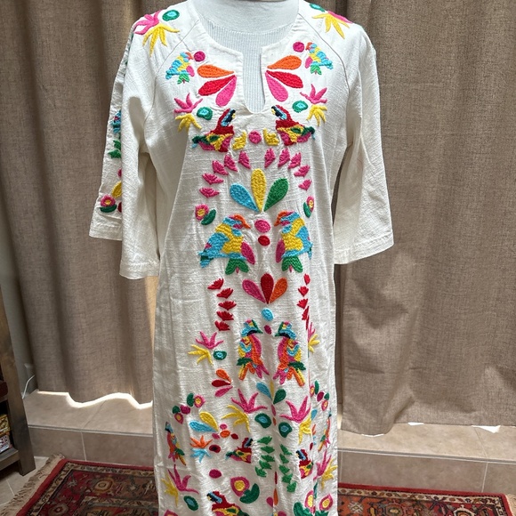 Frances Valentine Collectible 100% Cotton Caftan-Kate Spade--NWT - Picture 1 of 6